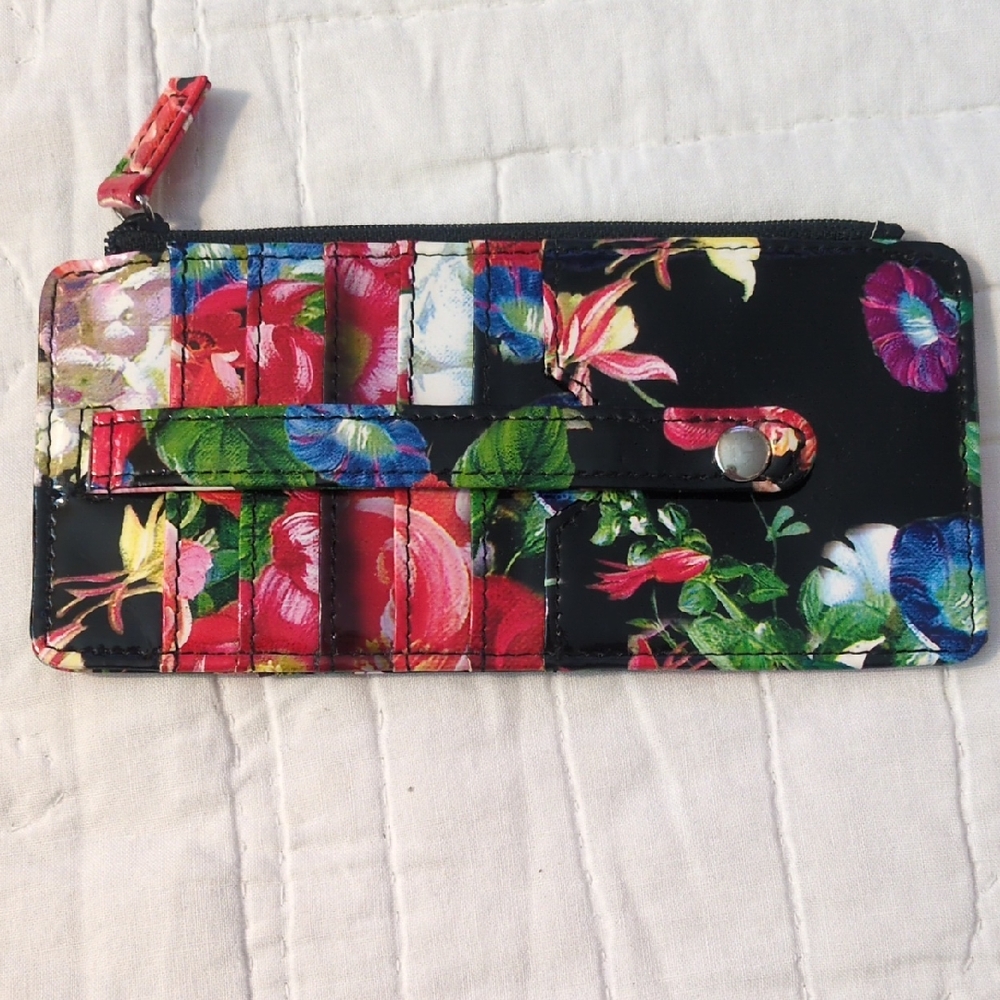 Floral Patterned Wallet